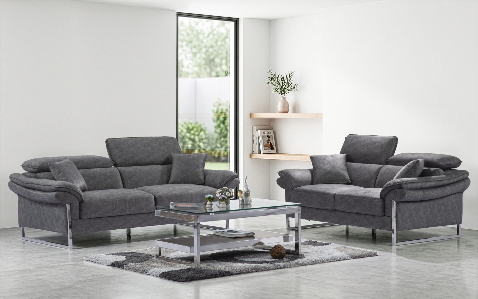 Sonata Sofa 3+2 (Fabric)