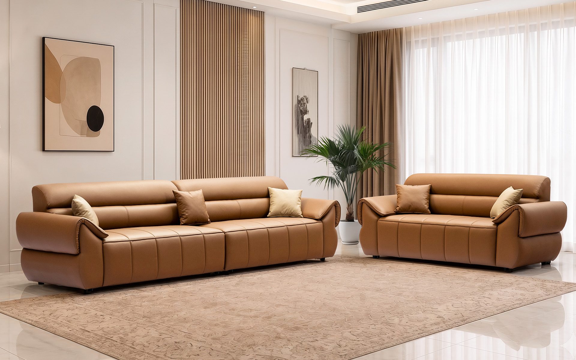 Impreza Sofa 4+2 (Fabric)